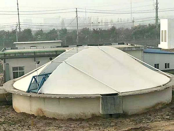 污水池加蓋-河南省洛陽(yáng)市榮拓焦化有限公司污水池加蓋